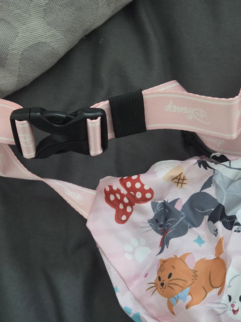 Disney Pink 'My Cat My Best Friend' Cat Waist Bag